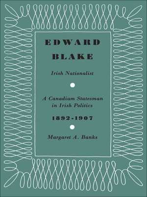 cover image of Edward Blake
